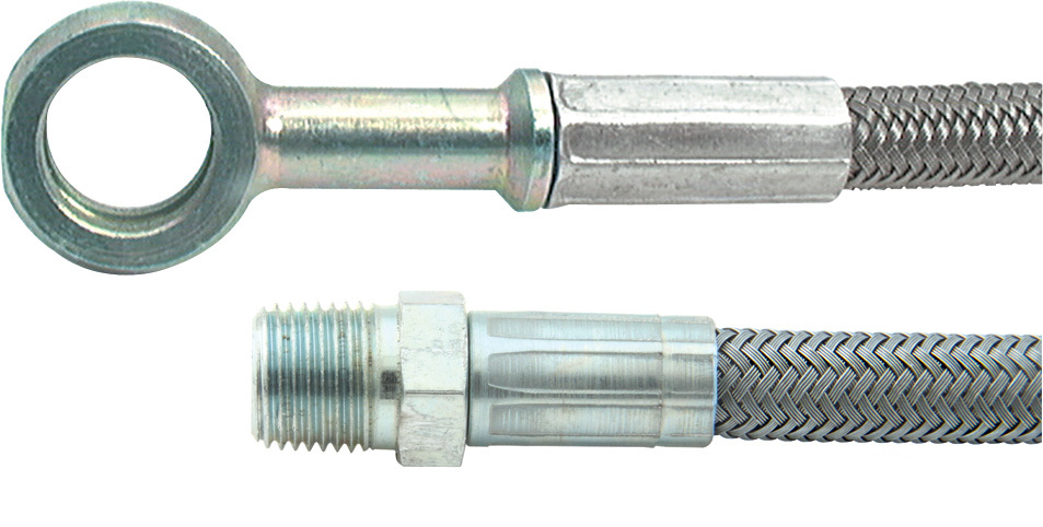 [ALL46441-24] Allstar Performance - 24in #4 Line 1/8in NPT to 10mm Banjo