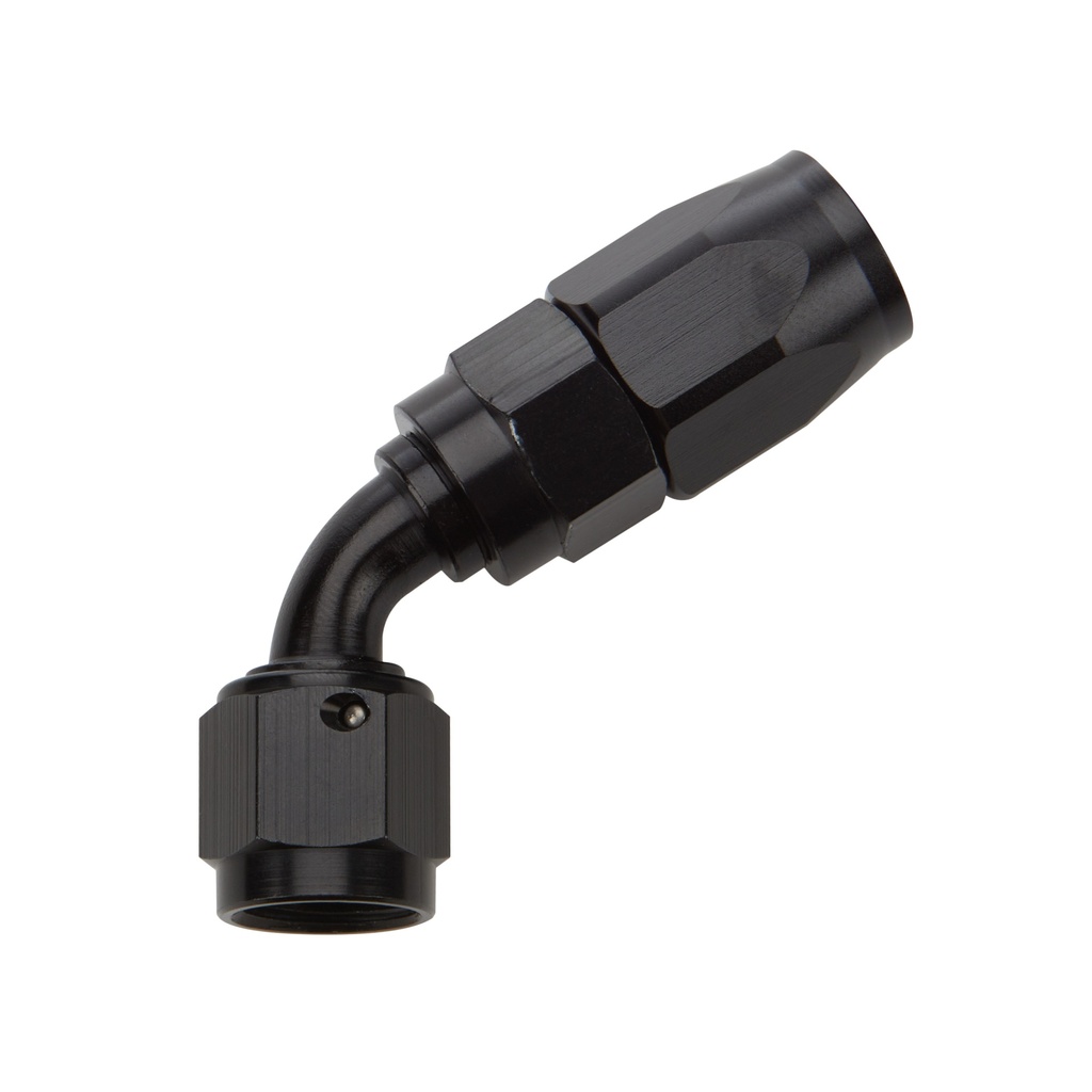 [ALL49343] Allstar Performance - Reusable Hose End Black 60 Deg Elbow -8