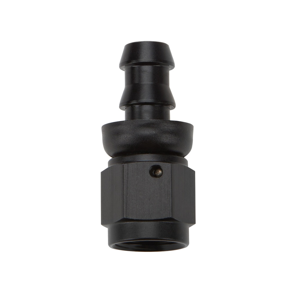 [ALL49411] Allstar Performance - Pushlock Hose End Black Straight -4
