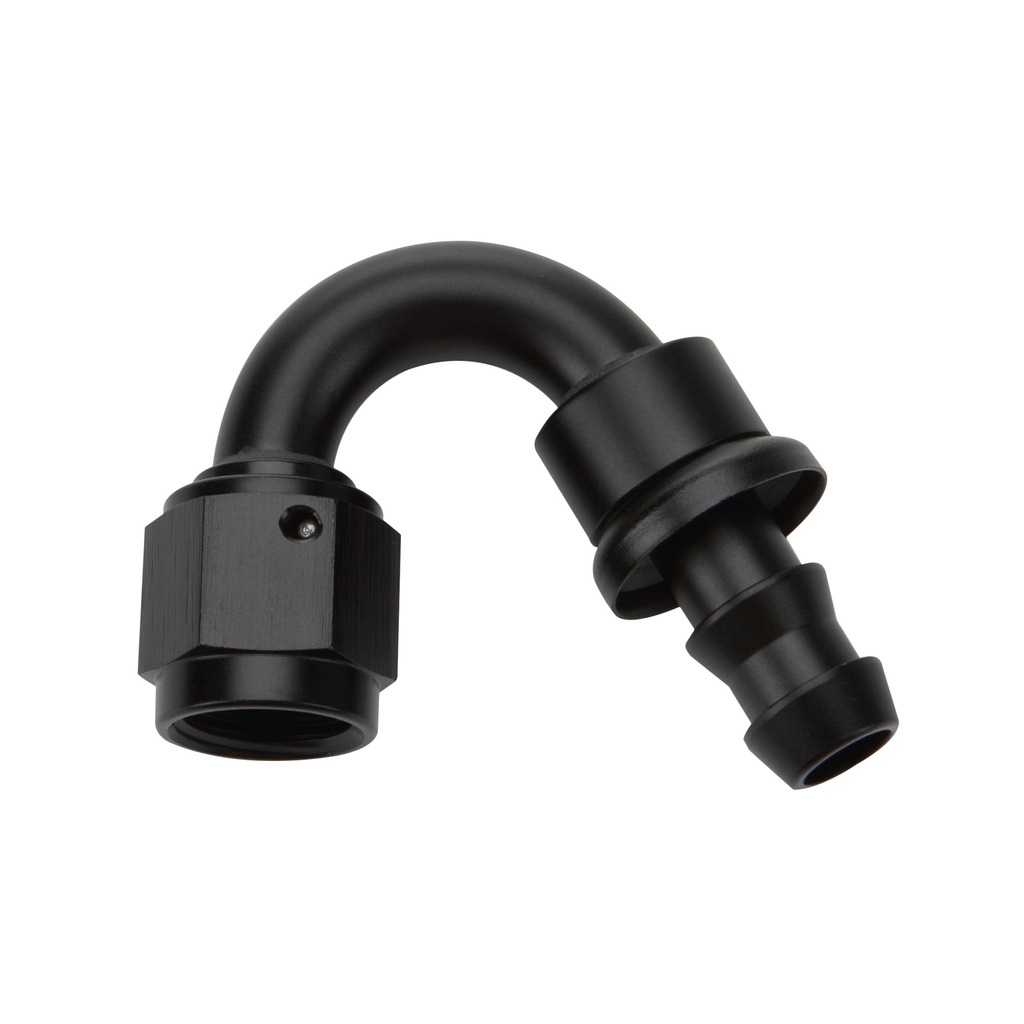 [ALL49475] Allstar Performance - Pushlock Hose End Black 150 Deg Elbow -12