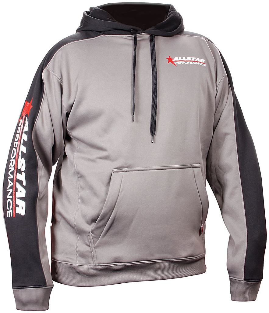 [ALL99916XXXL] Allstar Performance - Allstar Hooded Sweatshirt XXXL Silver/Bl