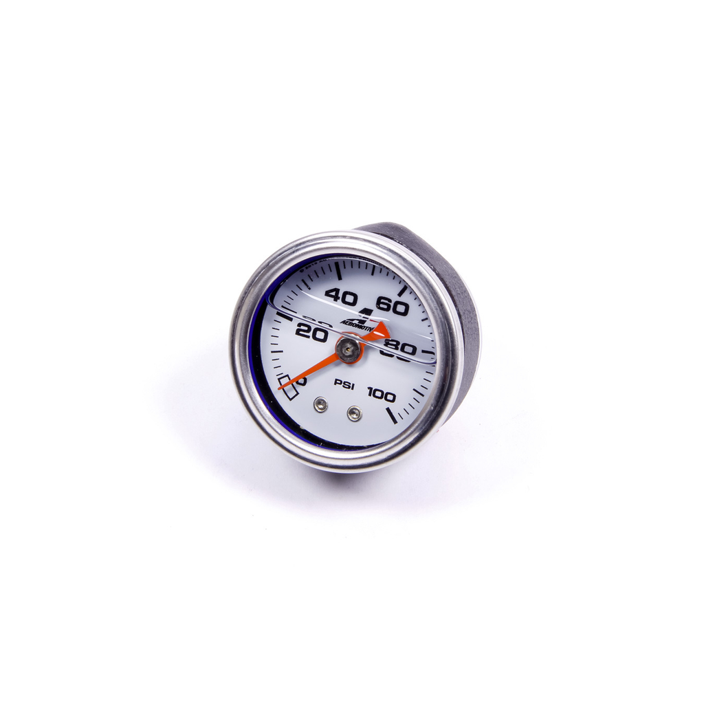 Aeromotive Fuel Pressure Gauge - 1.5in 0-100psi