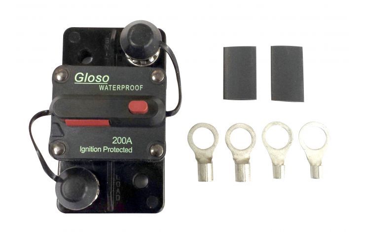 [AAW510598] American Autowire - 200A Sealed Circuit Breaker Kit