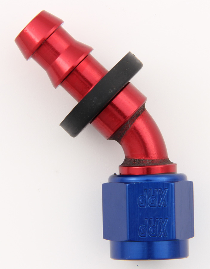[XRP234504] Xrp-Xtreme Racing Prod. - #4 45 Deg Push-On Hose End