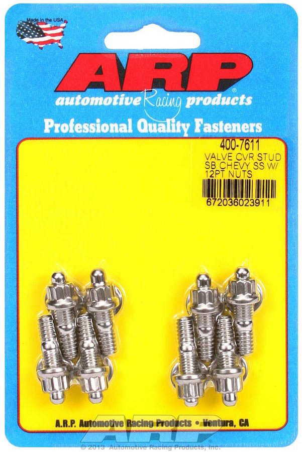 [ARP400-7611] ARP - S/S Valve Cover Stud Kit 12pt. (8)