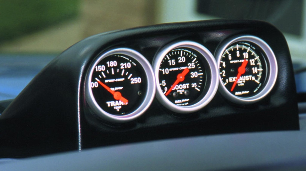 [ATM15002] Autometer - 2-1/16in Triple Gauge Pod- 98-02 Dodge Ram