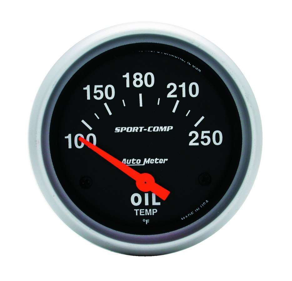[ATM3542] Autometer - 2-5/8In Oil Temp 100-250 Degrees F