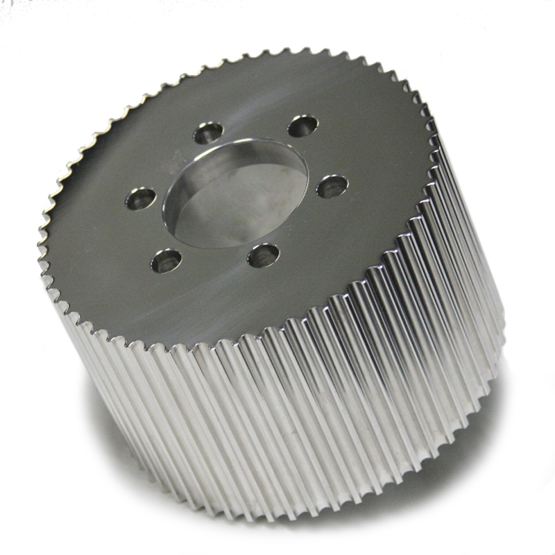 [BDSBP-6855] Blower Drive Service - Blower Pulley 8mm x 3.5 55-Tooth Polished