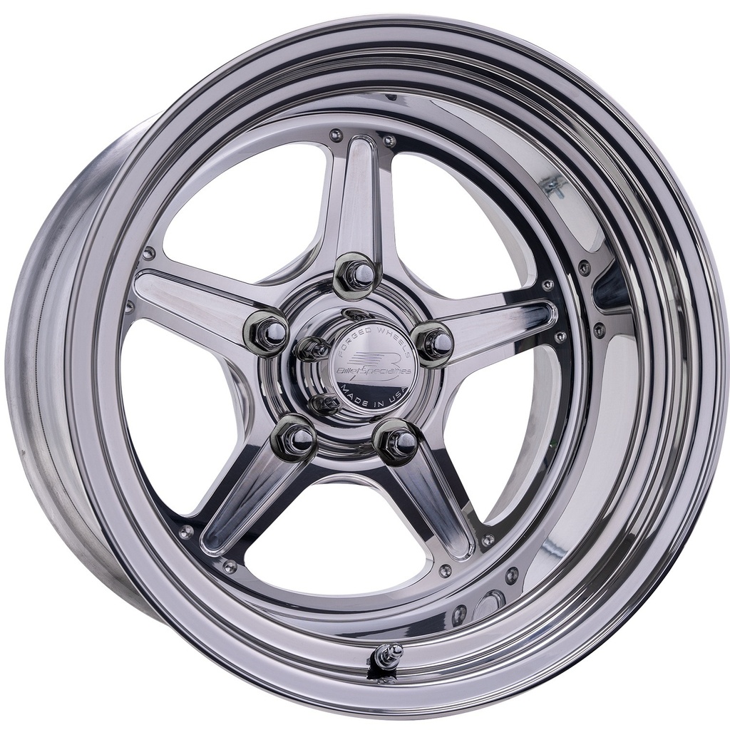 [BSPRS23515L6135] Billet Specialties - Street Lite Wheel 15X15 3.5IN BS 5X4.75 BC