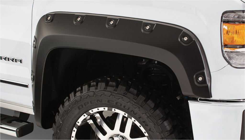 [BUS40928-02] Bushwacker - 07- Gmc Sierra Pocket Style Flares 4Pc