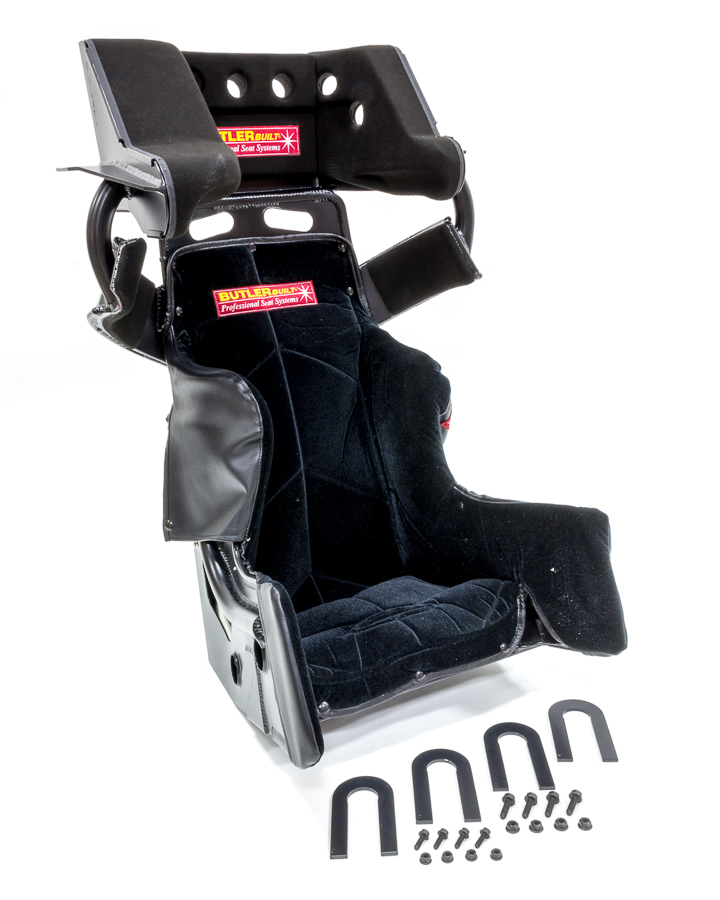 [BUTADV17308-03-4001-FB] Butlerbuilt - Seat 17-1/2in Sprint Adv Slide Job Flat Black
