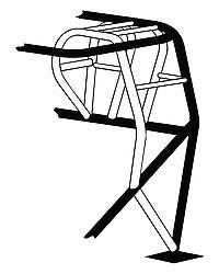 [CCE4024] Chassis Engineering - Funny Car Cage Addition 1-5/8in X .134in M/Steel