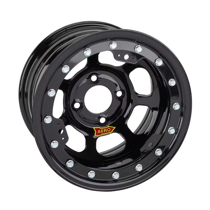 [ARW33-174530X] Aero Race Wheels - Wheel 13x7 3in 4.50in BC Black Light Weight