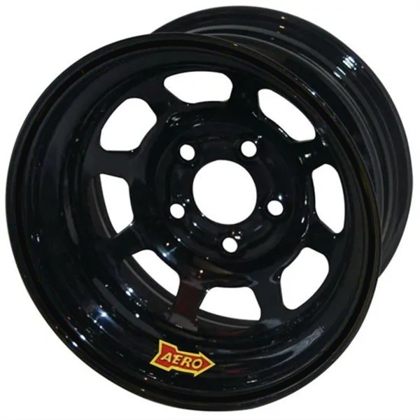 [ARW50-105030] Aero Race Wheels - 15x10 3In. 5.00 Black