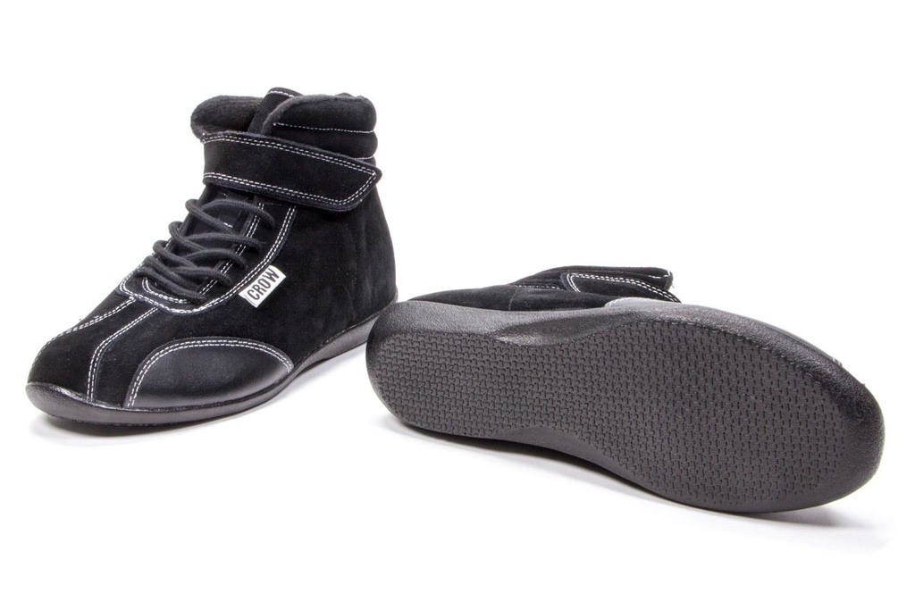 [CRW22600BK] Crow Safety Gear - Shoe Mid Top Black Size 6