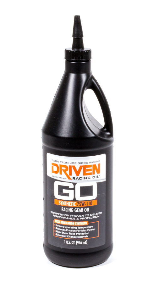 [JGP00630] Driven Racing Oil - Gear Oil 75W110 Synthtc 1 Qt Bottle
