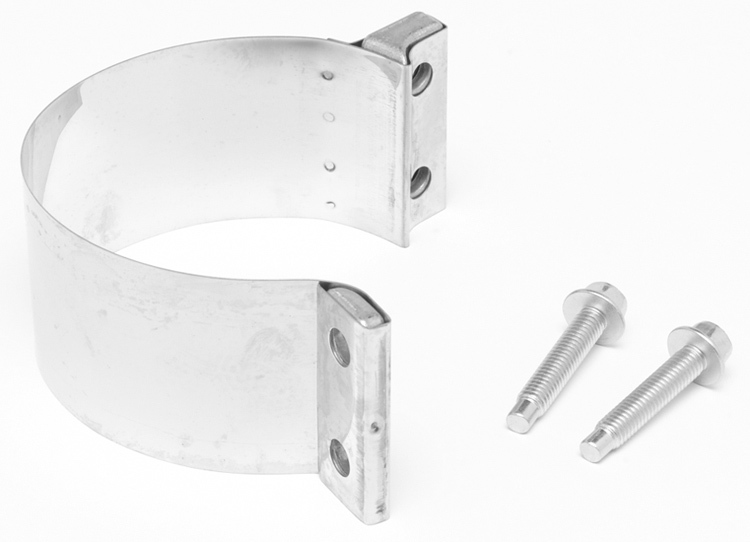 [DYN33240] Dynomax - 2.5in Butt Joint Clamp SS