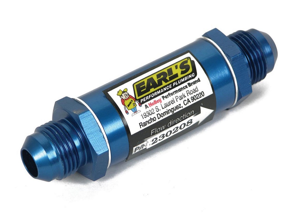[EAR230208ERL] Earls - #8 Fuel Filter W/Screen