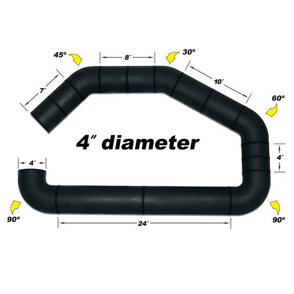 [ARA100-400] Airaid Intake Systems - Universal Tube