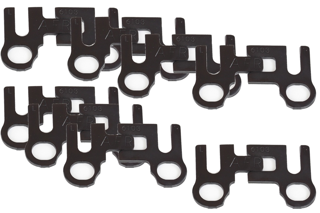[AFR6103-8] Air Flow Research - 5/16 Adj. Guideplates SBC/SBF 8pk