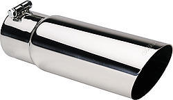 [GIB500374] Gibson Exhaust - 2.5in Slash Exhaust Tip S.S.