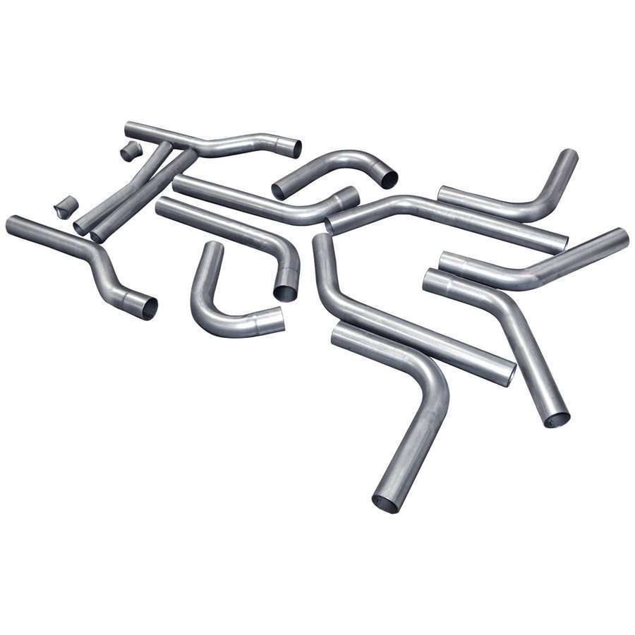 [FLO15936] Flowmaster - U-Fit Dual Exhaust Pipe Kit - 2.50In