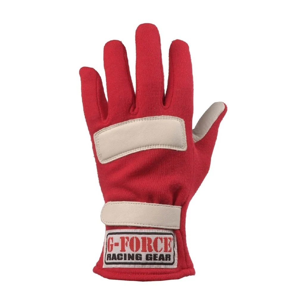 [GFR4101XXSRD] G-Force - G5 Racing Gloves Xx-Small Red