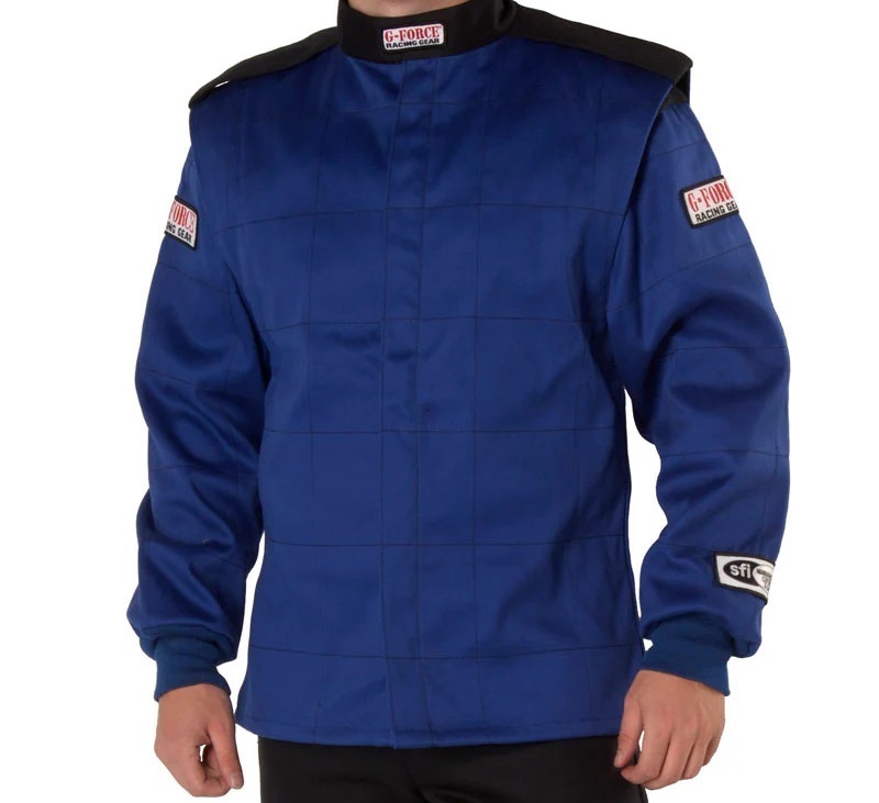 [GFR4126CMDBU] G-Force - Jacket Gf125 Child Medium Blue