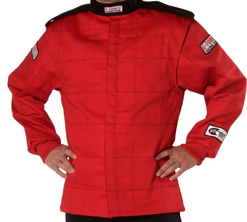 [GFR4126CMDRD] G-Force - Jacket Gf125 Child Medium Red