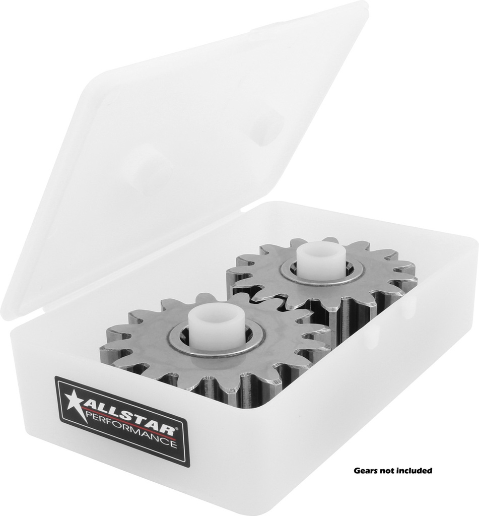 [ALL14350-10] Allstar Performance - QC Gear Tote Plastic White 10pk