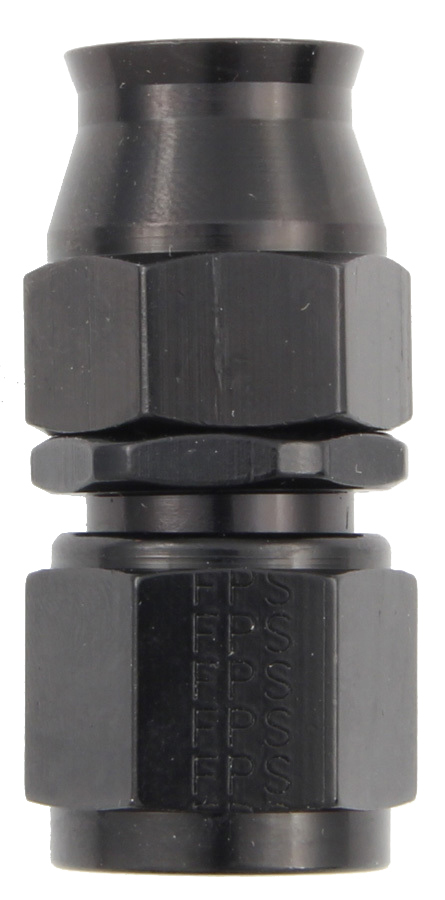 [FRG680110-BL] Fragola - Hose Fitting #10 Str Ptfe Black