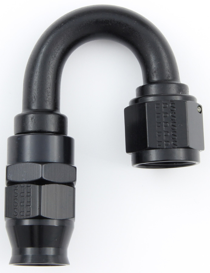 [FRG681810-BL] Fragola - Hose Fitting #10 180 Deg Ptfe Black