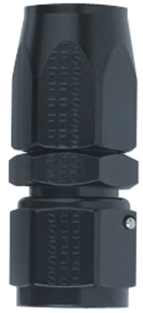 [FRG100120-BL] Fragola - Hose Fitting #20 Straight Black