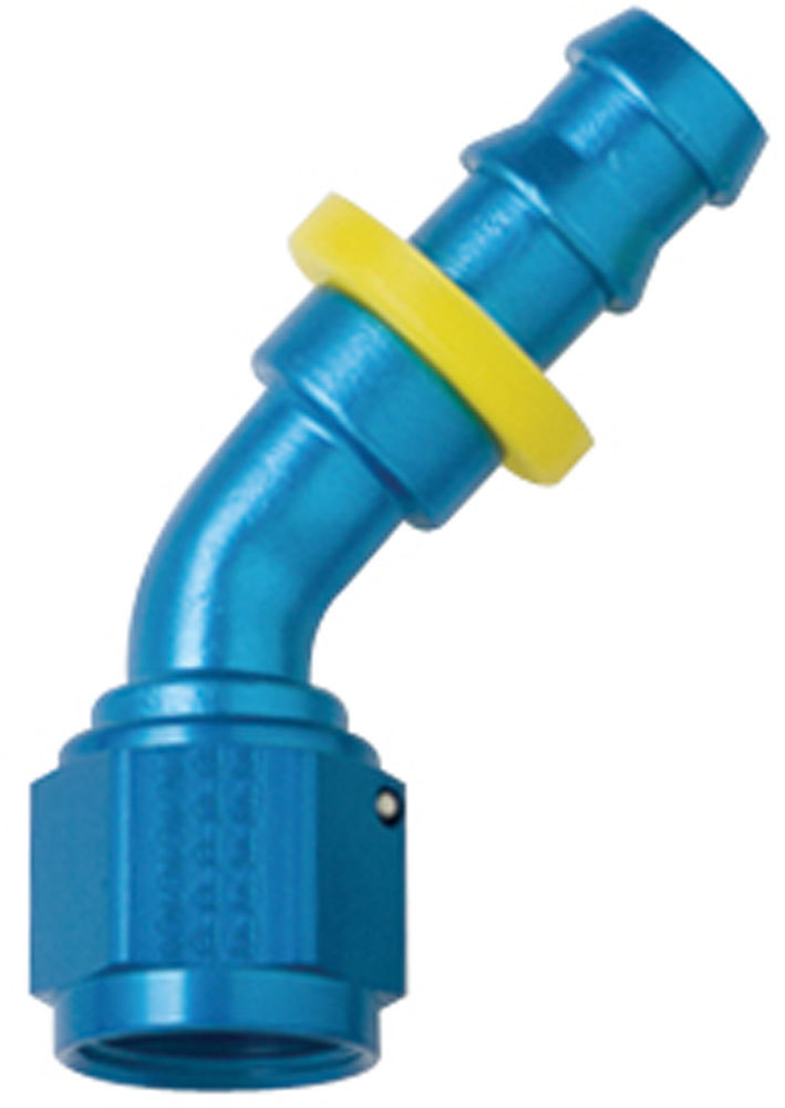 [FRG204506] Fragola - Hose Fitting #6 45 Deg Push Lock