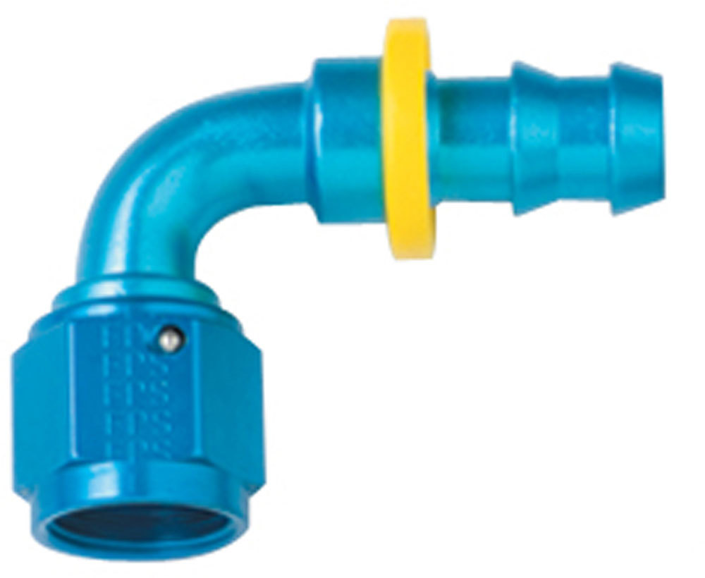[FRG209010] Fragola - Hose Fitting #10 90 Deg Push Lock