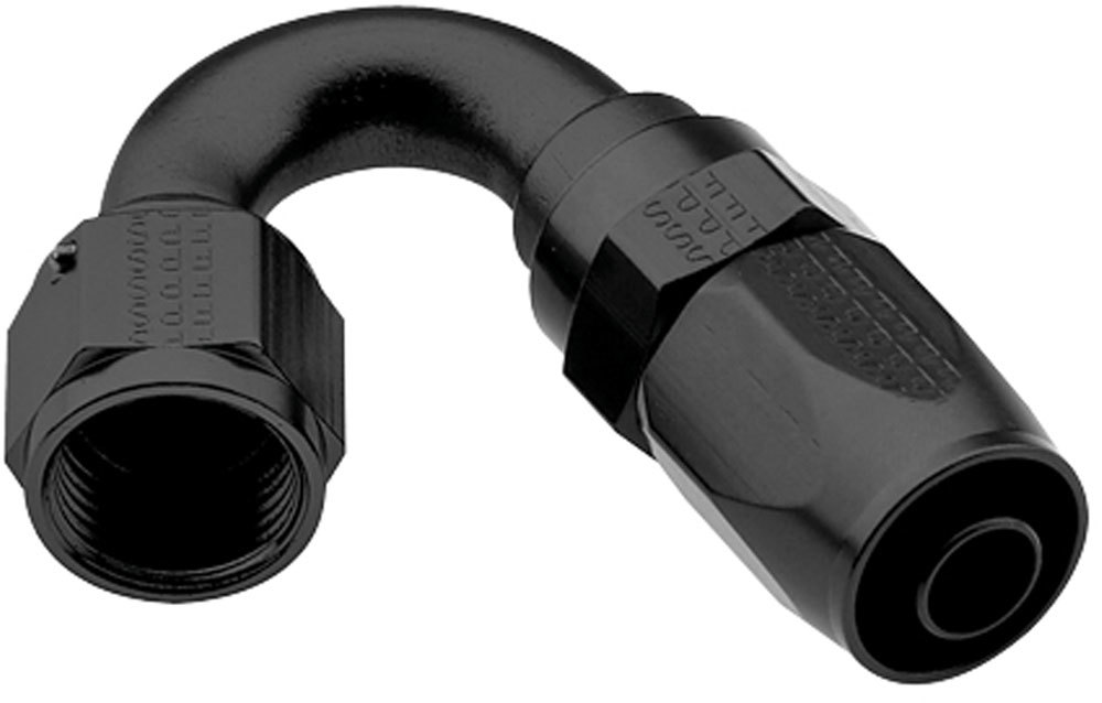 [FRG231510-BL] Fragola - Hose Fitting #10 150 Deg Pro-Flow Black