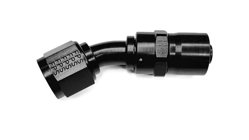 [FRG3103006] Fragola - #6 30-Deg Crimp Hose Fitting