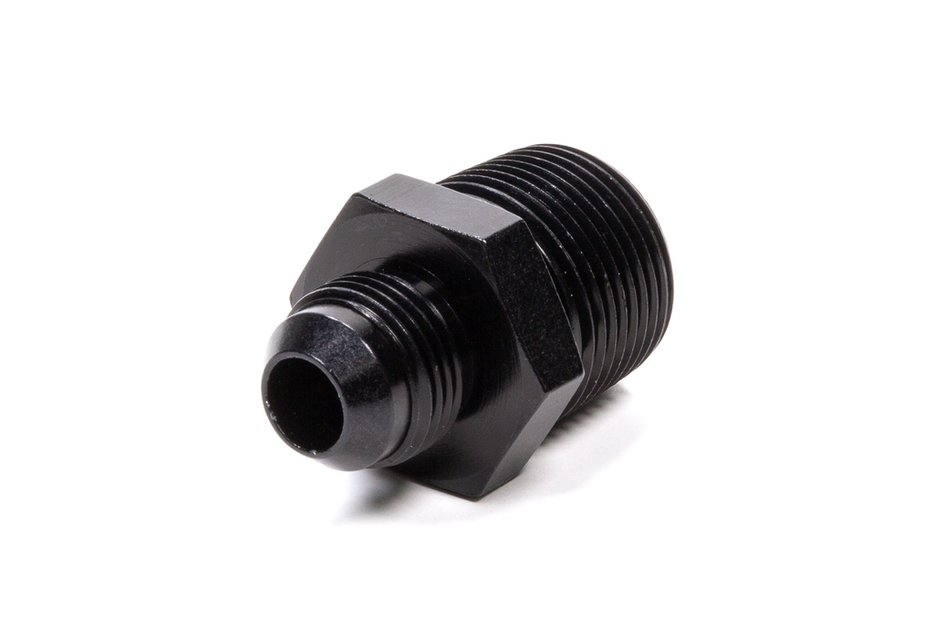 [FRG481617-BL] Fragola - Straight Adapter Fitting #8 X 3/4 MPT Black