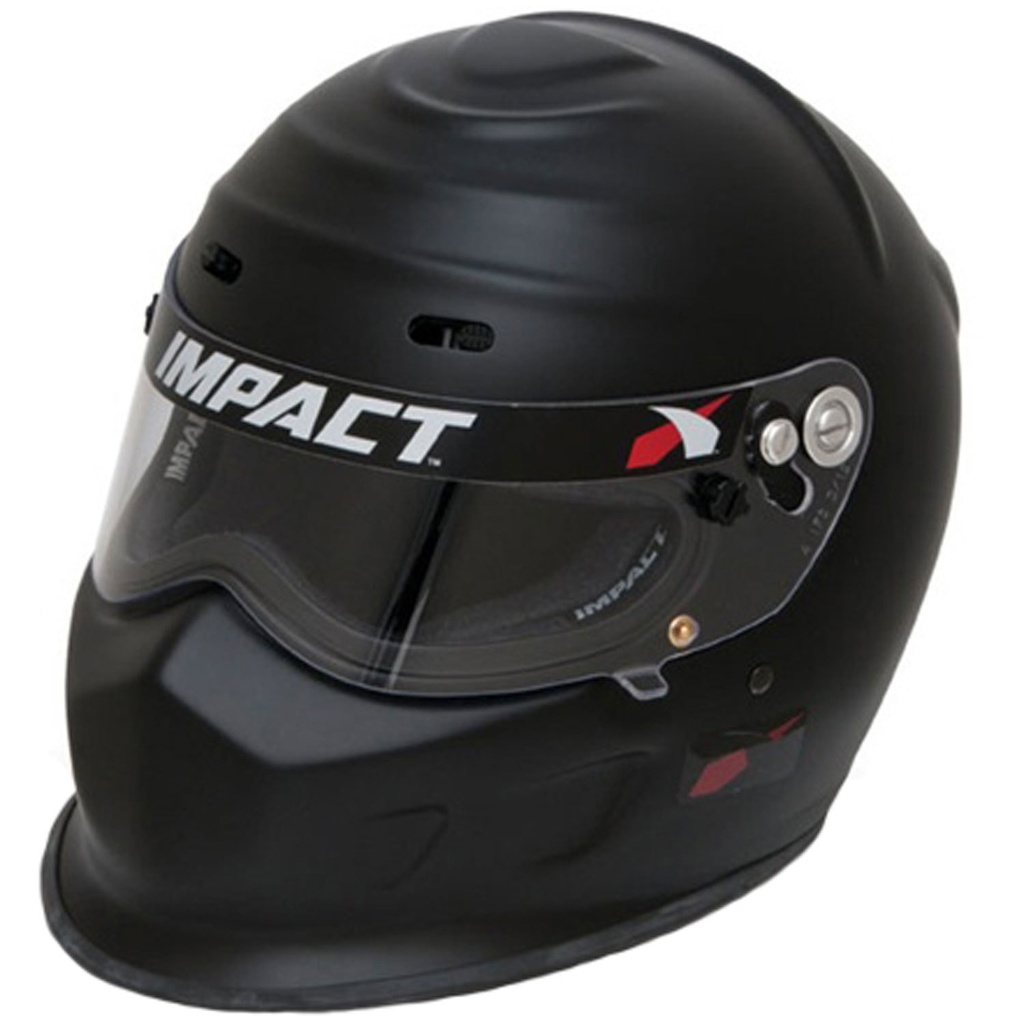 [IMP13020412] Impact Racing - Helmet Champ Medium Flat Black SA2020