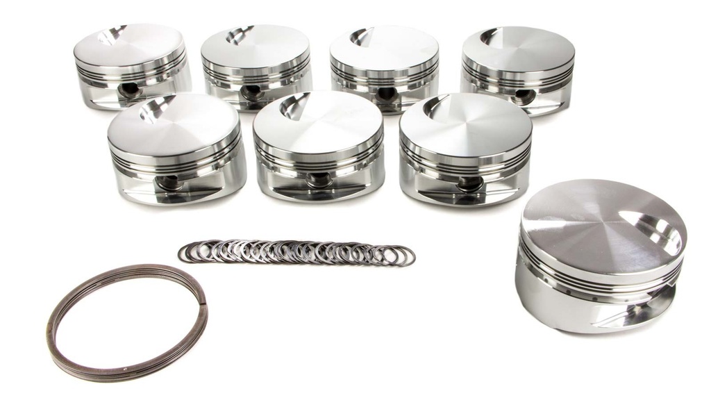 [JEP257966] JE Pistons - BBC Flat Top Piston Set 4.530 Bore -3cc