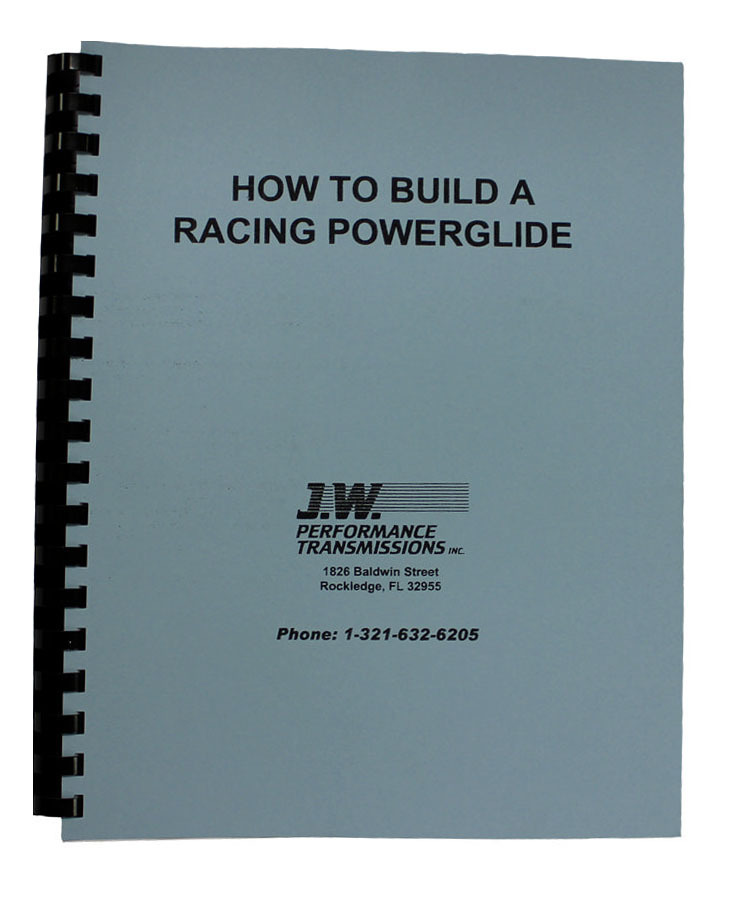 [JWP92077] J-W Performance - How To Build Racing P/G Trans Book