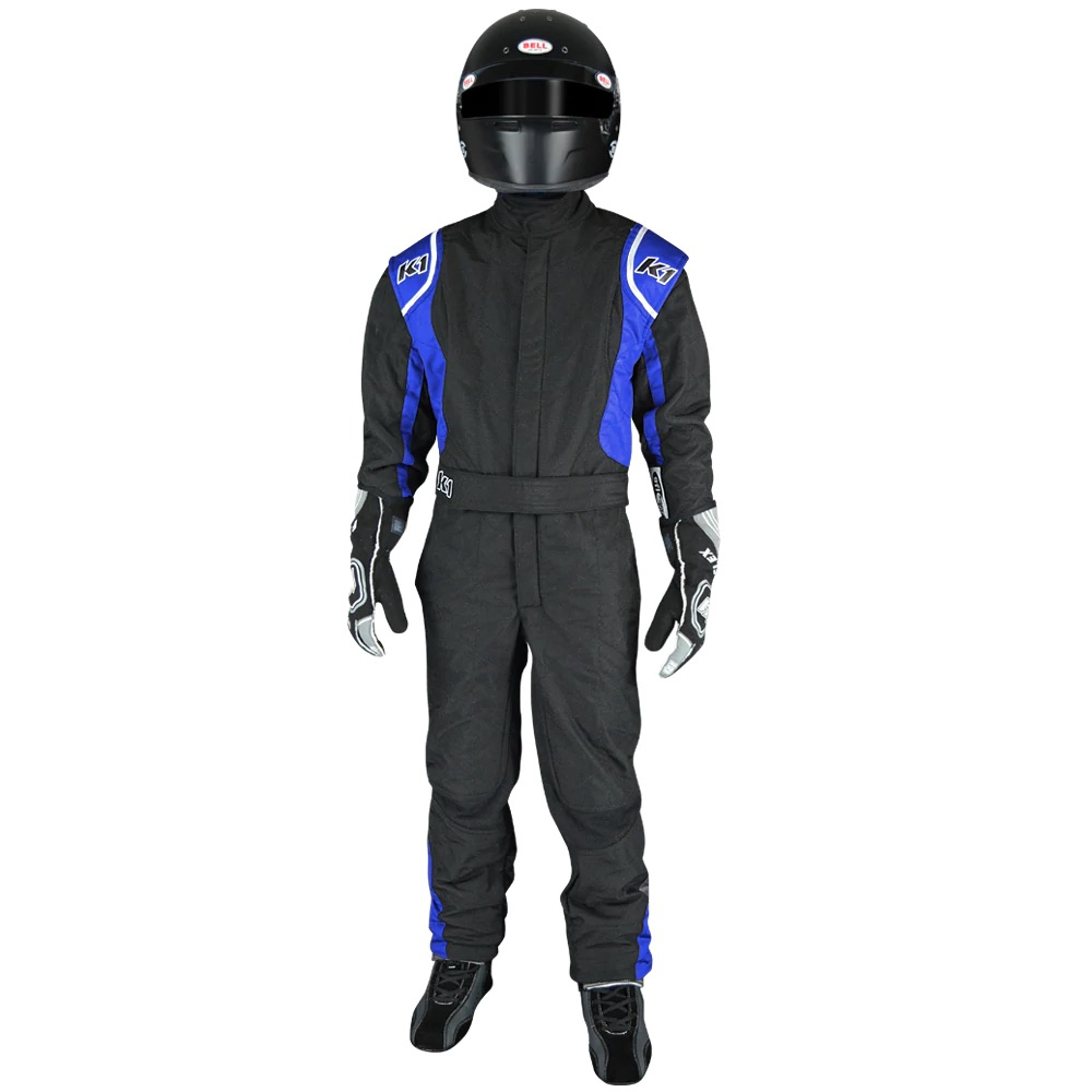 [K1R20-PRY-NB-4XS] K1 Racegear - Suit Precision Ii 4X- Small Black/Blue