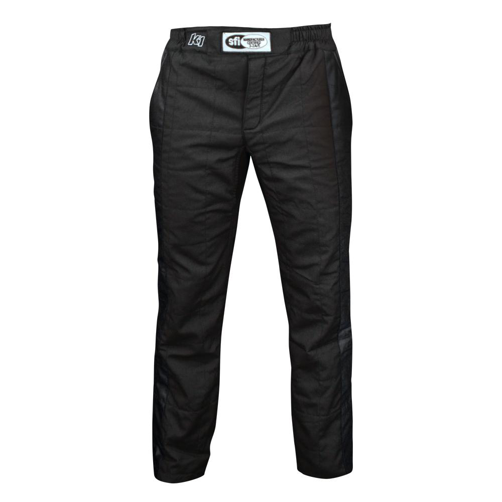 [K1R22-SPT-NW-L] K1 Racegear - Pant Sportsman Black Large