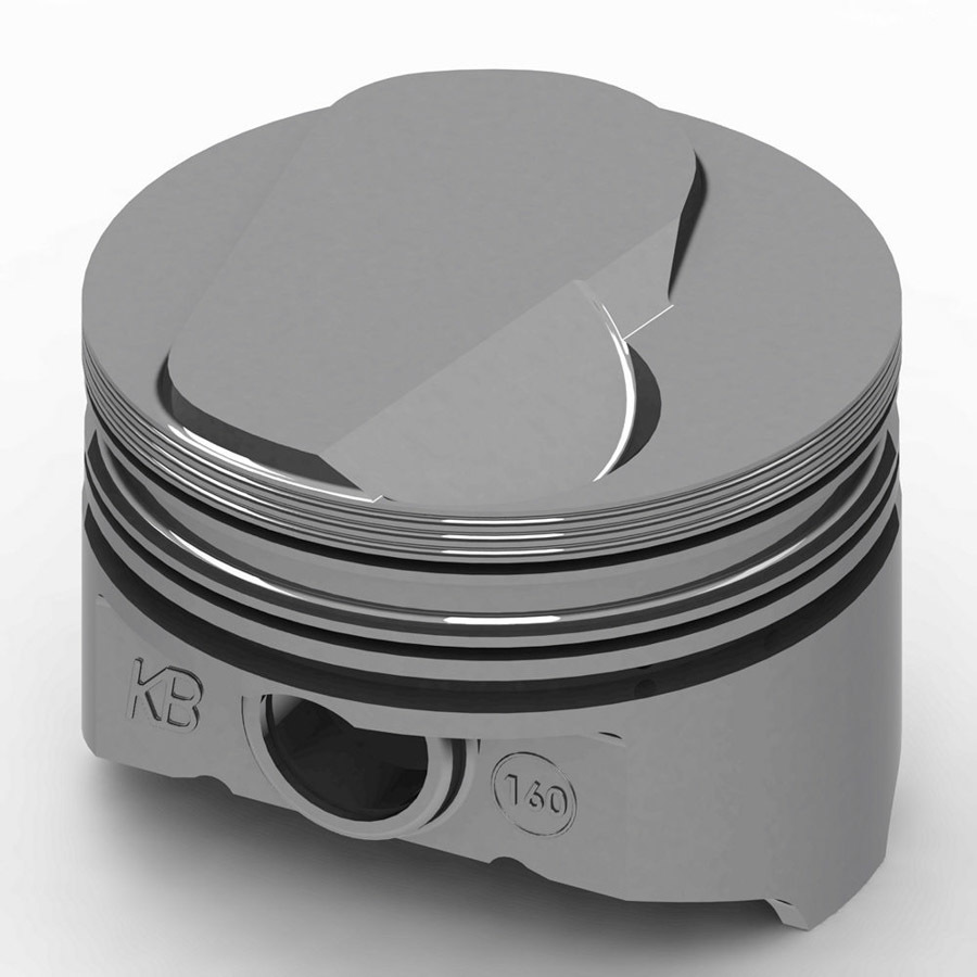 [KBPKB160.030] Kb Performance Pistons - Bbc Domed Piston Set 4.155 Bore +17cc