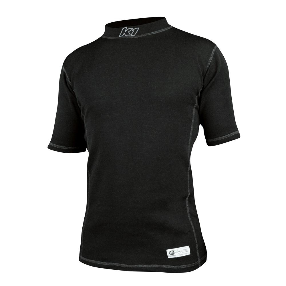 [K1R26-PSS-N-M] K1 Racegear - Undershirt Precision Black Medium