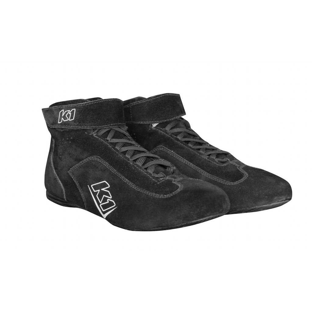 [K1R24-CHL-N-65] K1 Racegear - Shoes Challenger Black Size 6.5 Sfi 3.3/5