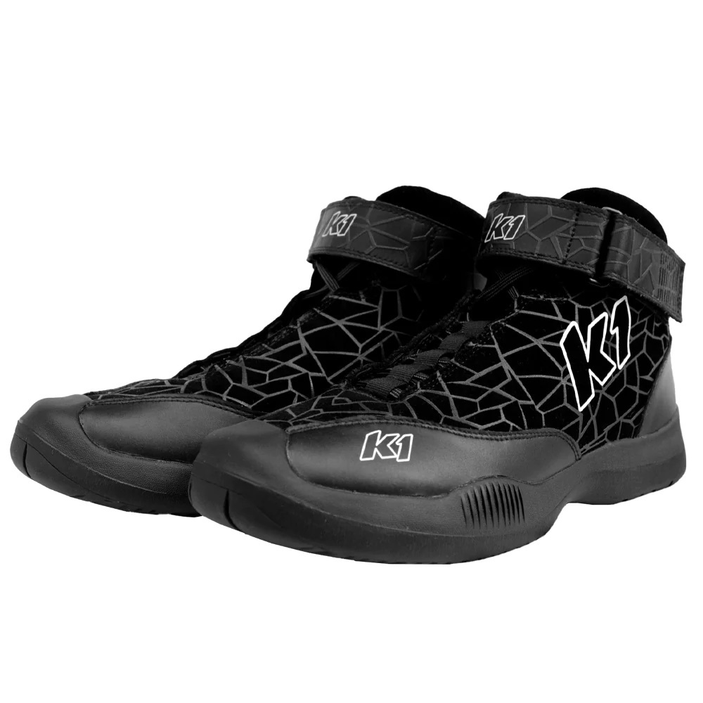 [K1R24-VER-N-7] K1 Racegear - Crew Show Versus Nomex Size 7 Black SFI 3.3/5