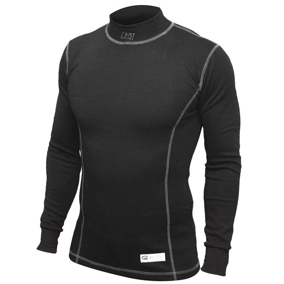 [K1R26-PLS-N-2XL] K1 Racegear - Undershirt Precision Black XX-Large