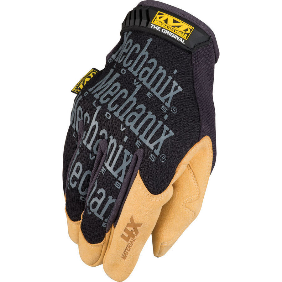 [AXOMG4X-75-010] Mechanix Wear - Glove Material 4X Org. Black / Tan Large