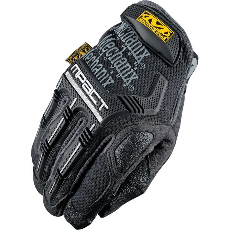 [AXOMPT-58-008] Mechanix Wear - M-pact Gloves Black Sml